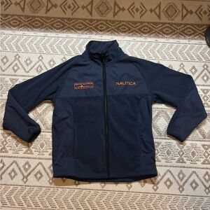 Nautica Navy Blue Fleece-Lined Jacket - Head of the Charles